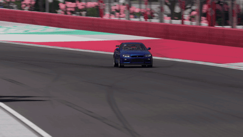 Nissan Skyline R34 Racing Arena GIF