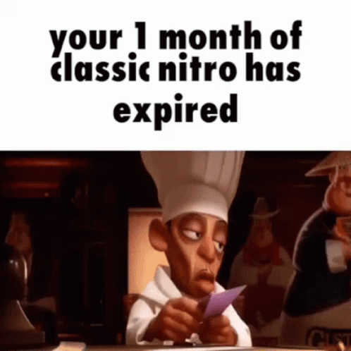 Nitro Has Expired Surprise Meme GIF
