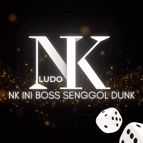 Nk Ludo Logo With Dice and Coins