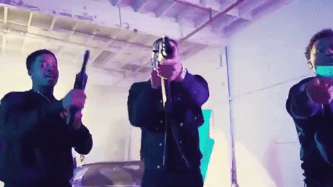 Nle Choppa Chopbloc Gun Point GIF