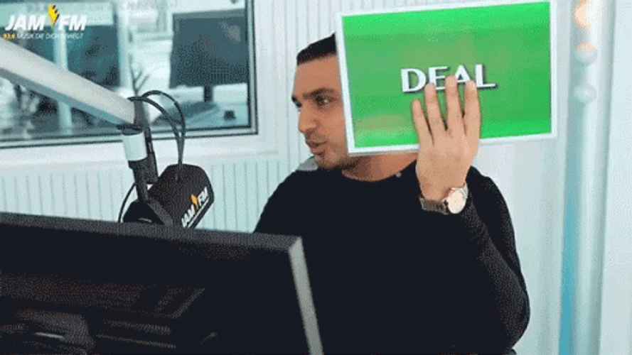 No Deal Signs GIF