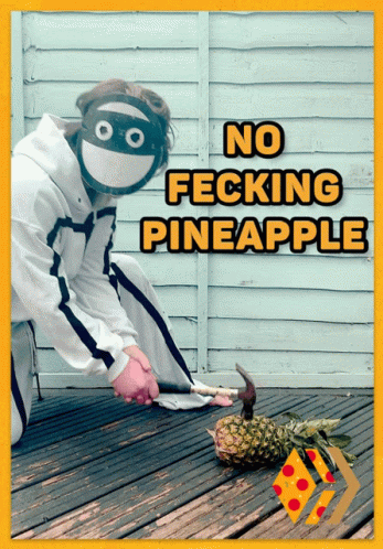 No Fecking Pineapple GIF