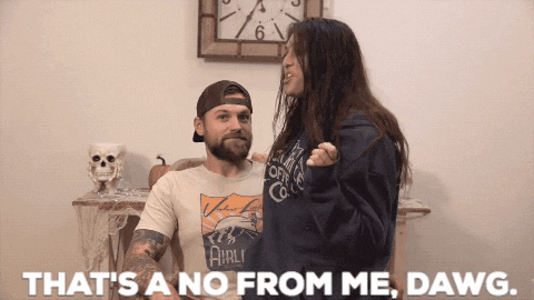 No From Me Dawg Awkward Moment GIF