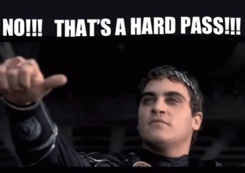 No From Me Dawg Hard Pass GIF