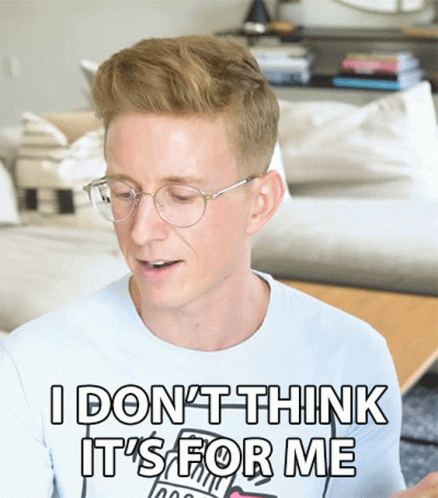 No From Me Dawg Tyler Oakley GIF