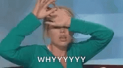 No God No Frustrated Woman GIF