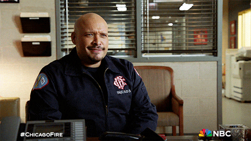 No Hair Guy Chuckled Hee Hee Shared Joke GIF