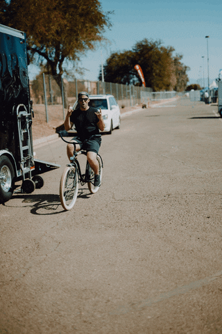 No Hold Riding Bike GIF
