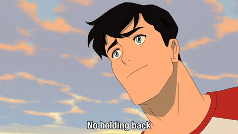 No Holding Back Clark Kent GIF