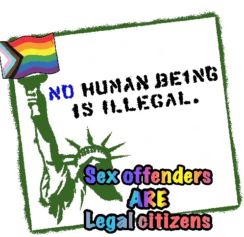 No Human Being Is Illegal Sign