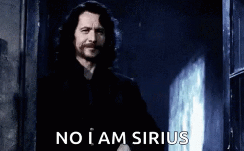 No I Am Sirius Black Meme GIF