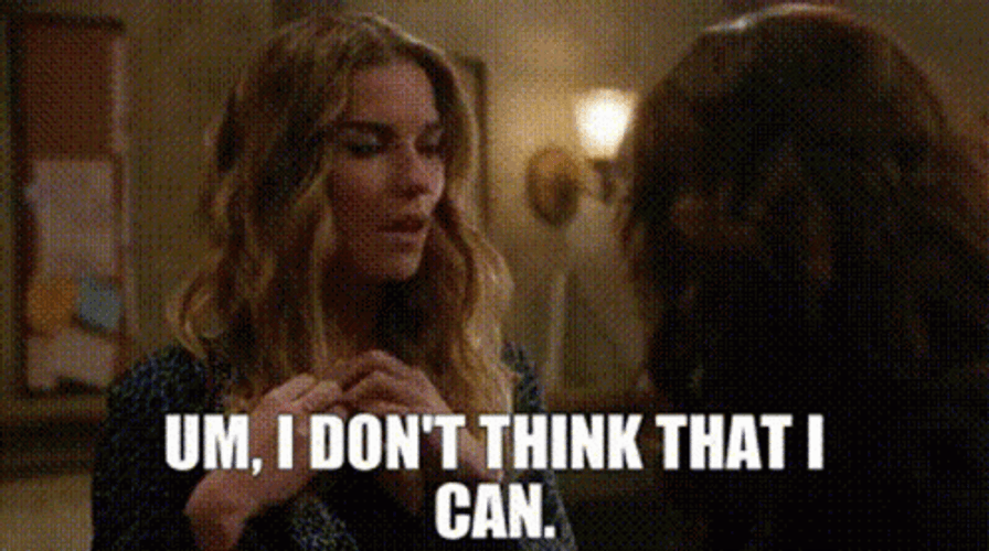 No I Don't Think I Will Alexis Rose GIF