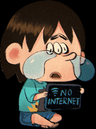 No Internet Baby Crying GIF