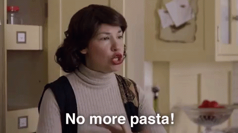 No More Pasta GIF