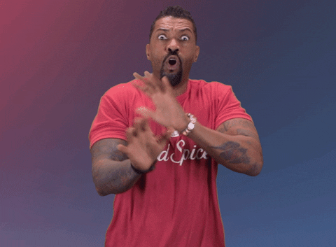 No No No Deon Cole Refusal Hands GIF
