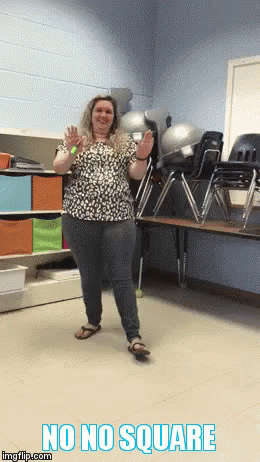 No No Square Personal Space GIF