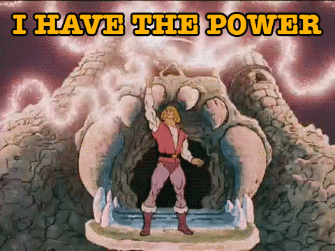 No Power He Man Unleashing Power GIF