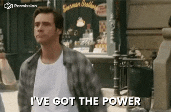 No Power Jim Carrey Got The Power GIF