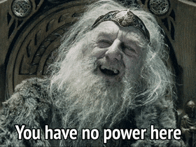 No Power Lord Of The Rings Theoden GIF