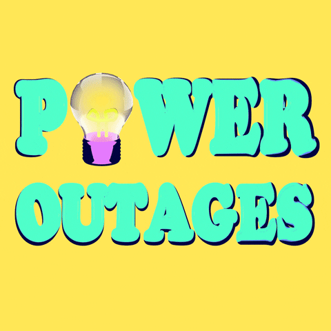 No Power Power Outages Mobile Art GIF