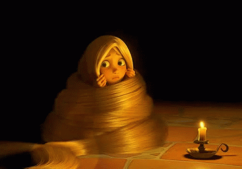 No Power Rapunzel Afraid Of The Dark GIF