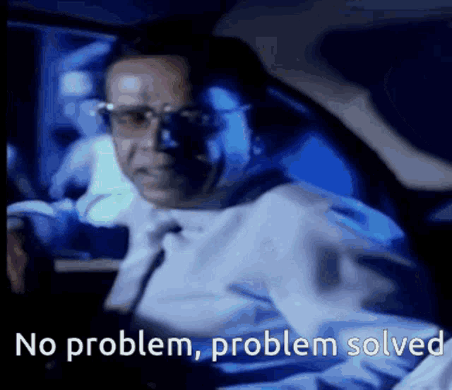 No Problem Problem Solved Michael Madana Kamarajan GIF