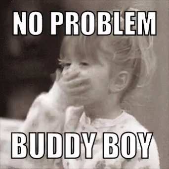 No Problemo Baby Girl Flying Kiss GIF