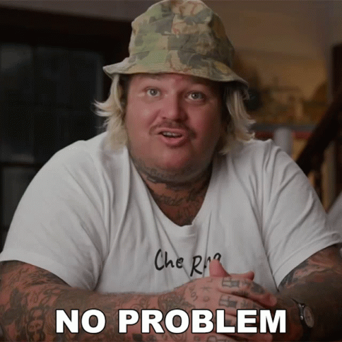 No Problemo Matty Matheson GIF