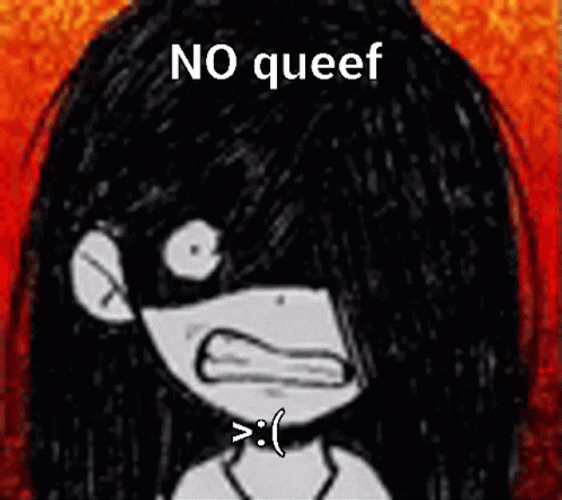 No Queef Angry Animation GIF