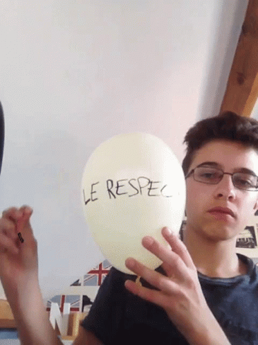 No Respect Pop Balloon GIF