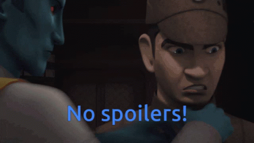 No Spoilers Animated Version GIF