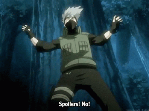 No Spoilers Kakashi Hatake GIF