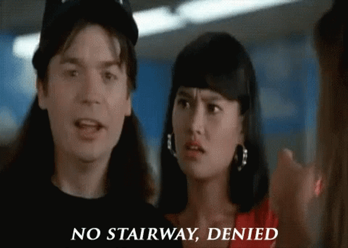 No Stairway Denied GIF