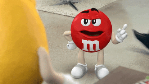 No Thanks M And M Cartoon GIF