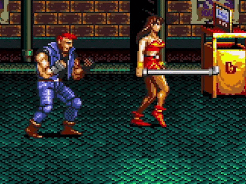 No Thanks Streets Of Rage Video Game GIF