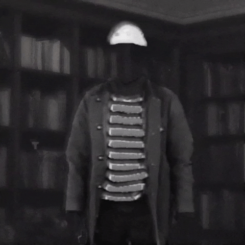 No Thanks Invisible Man Running Away GIF