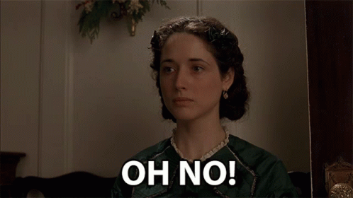 No Thanks Laurie Little Women GIF