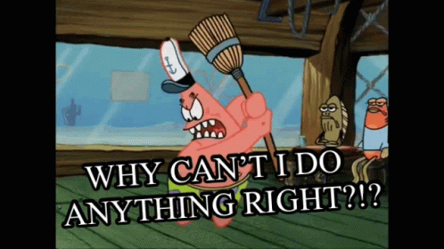 No This Is Mad Patrick Going Crazy GIF