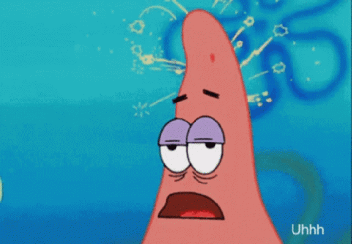 No This Is Patrick Confused Mind GIF