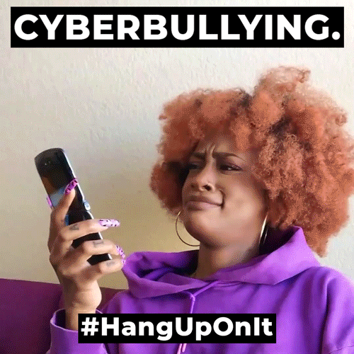 No To Cyberbullying In Motorola GIF