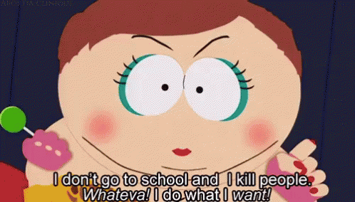 No To School Might Soiled It GIF