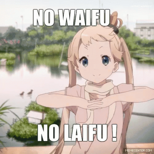 No Waifu No Life GIF