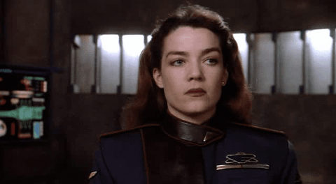 No Way In Hell Susan Ivanova GIF