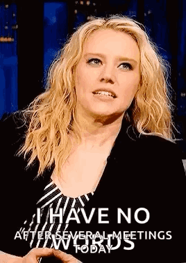 No! Words Speechless Kate Mckinon GIF