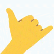 No Worries Shaka Hand Sign GIF