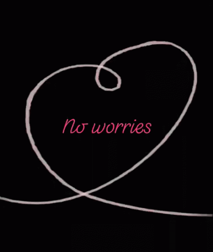 No Worries Heart Strings GIF