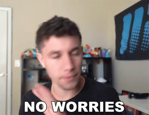 No Worries Definite Guy GIF