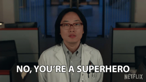 No You Are A Superhero Dr. Chan Kaifang GIF