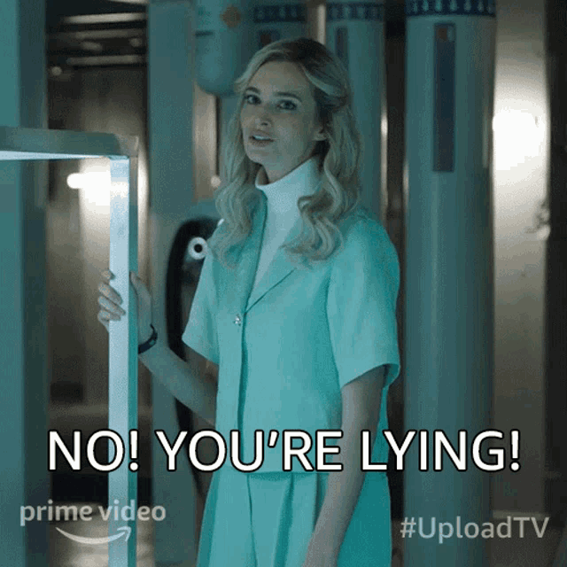 No You Are Lying Ingrid Kannerman GIF