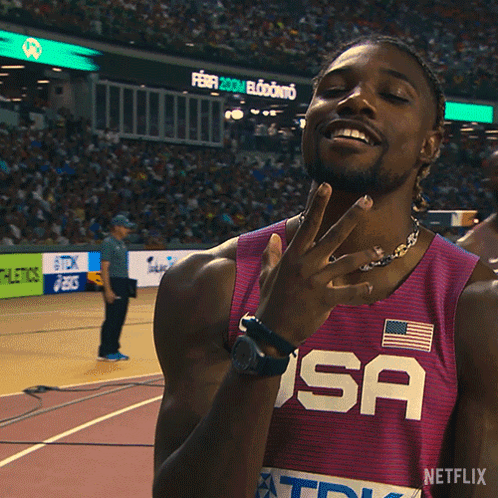 Noah Fingers Crossed Lyles GIF